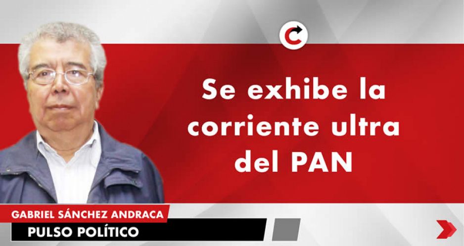 Se exhibe la corriente ultra del PAN