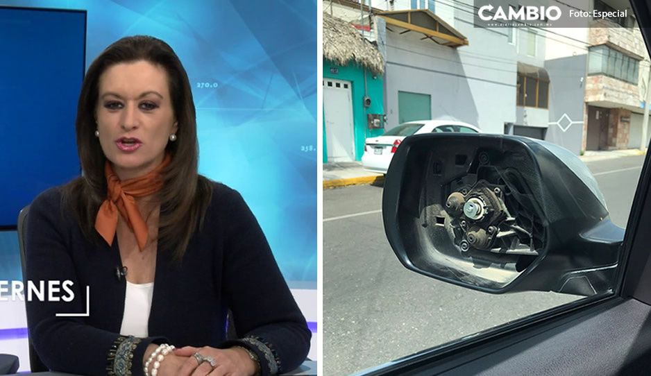 Hasta Mari Loli Pellón sufre la ola de robo de autopartes: ratas se llevan espejos de su camioneta