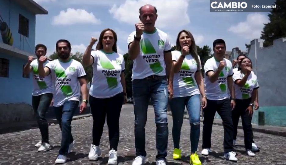 El Capi Ruiz Esparza inicia campaña con SPOT junto a candidatos a diputados del PVEM