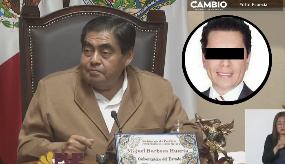 Barbosa confirma la detención del exedil de Ciudad Serdán Juan N. (VIDEO)