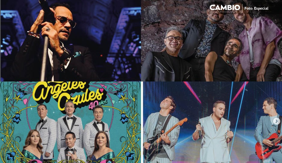 ¡Vamos a todos! Este es el cartel de artistas de la Feria de Puebla 2022