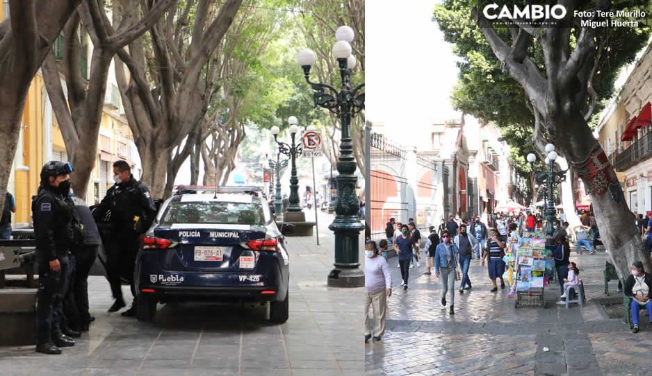 ¡Otra vez toman las calles! Ambulantes se instalan pese a operativo en el corredor 5 de Mayo (VIDEO)