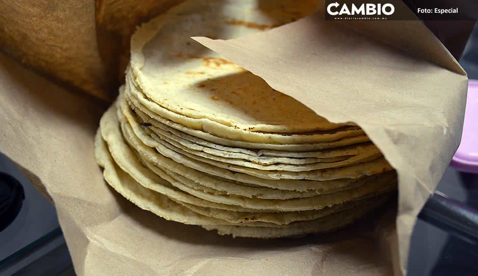 Precios en escalada: por alza en el gas, kilo de tortilla en Puebla subirá  de 14