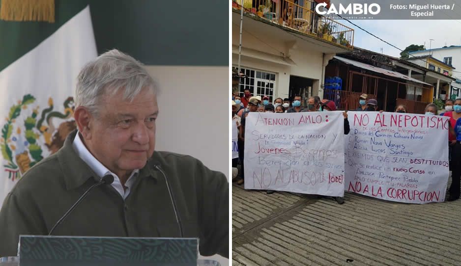 Habitantes de la Sierra Norte alistan protesta durante visita de AMLO a Huauchinango