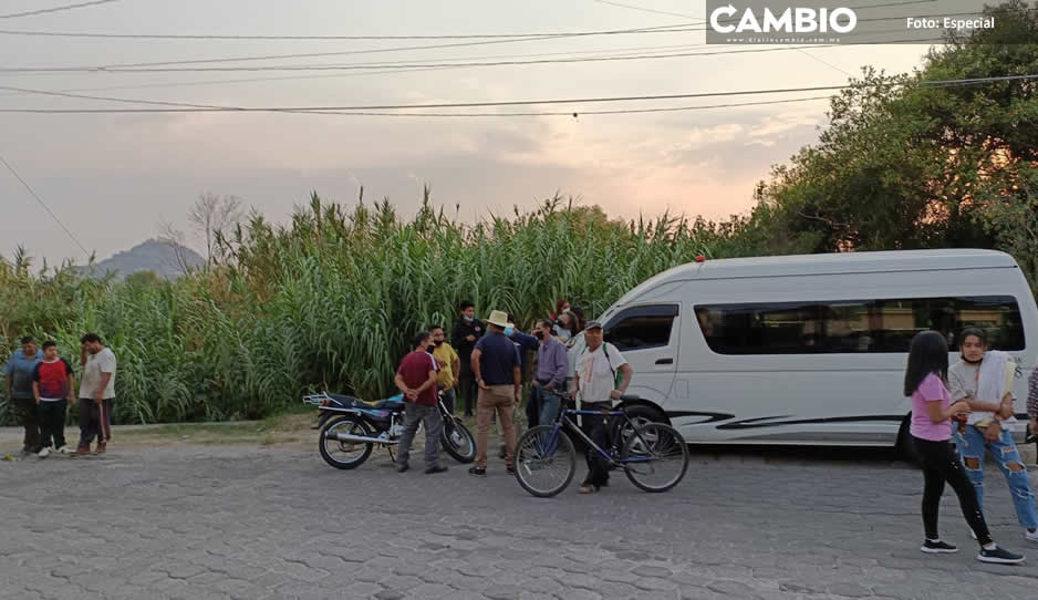 En Atlixco realizan operativo contra rutas de transporte público que invaden derroteros