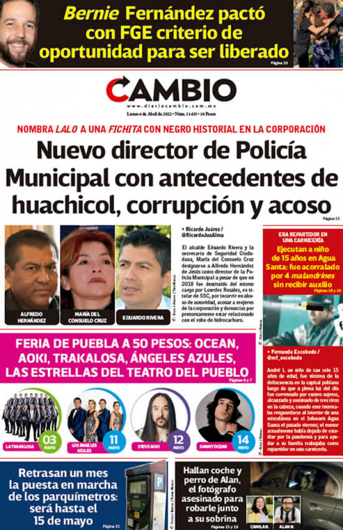 Nuevo director de Policía Municipal con antecedentes de huachicol, corrupción y acoso