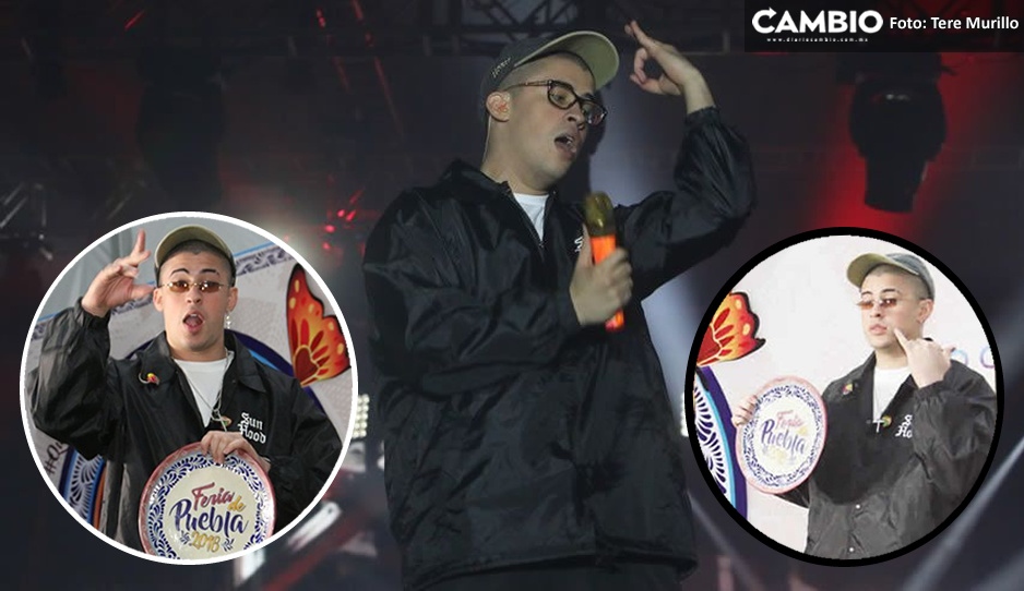 ¡Muéranse de la envidia! Bad Bunny estuvo en la Feria de Puebla 2018 y solo costó 20 pesitos (FOTOS y VIDEOS)