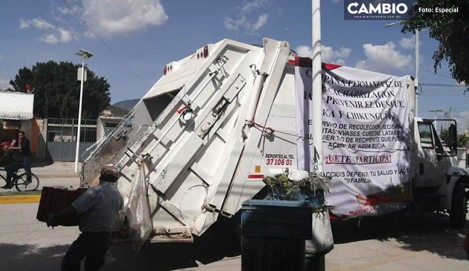 Toneladas de basura amenazan a Miahuatlán; municipio pide apoyo para construir relleno sanitario