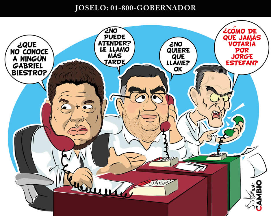 Monero Joselo: 01-800-GOBERNADOR