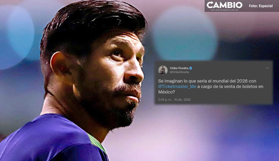 Ironiza Oribe Peralta sobre Ticketmaster si se encargará de vender boletos para el Mundial 2026