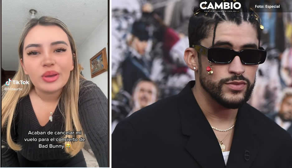 Sufren fans de Bad Bunny: Cancelan vuelos a Monterrey y se quedan sin concierto (VIDEO)