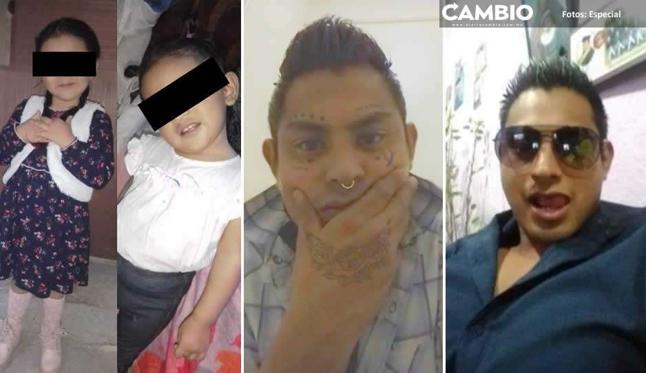 Por venganza, Carlos se robó a sus dos hijas en Xicotepec, Zoé y Karla