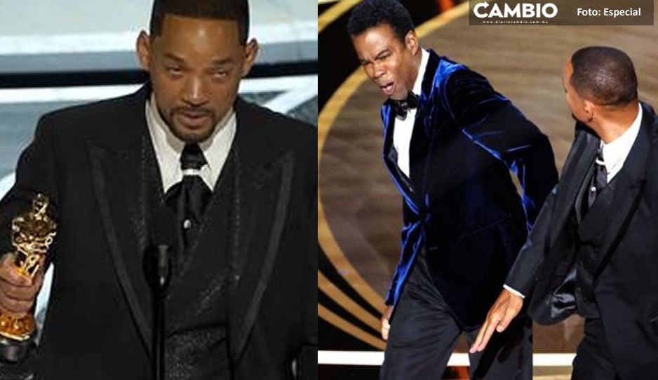 ¡Nadie lo pudo sacar!  Will Smith se negó abandonar los Oscar tras golpear a Chis Rock