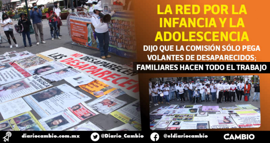 Critican labor de Comisión de Desaparecidos en Puebla: es desinteresada y pasiva dice la RIA (VIDEO)