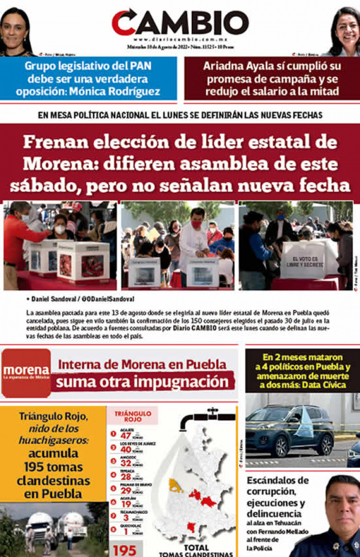 Frenan elección de líder estatal de Morena: difieren asamblea de este sábado, pero no señalan nueva fecha