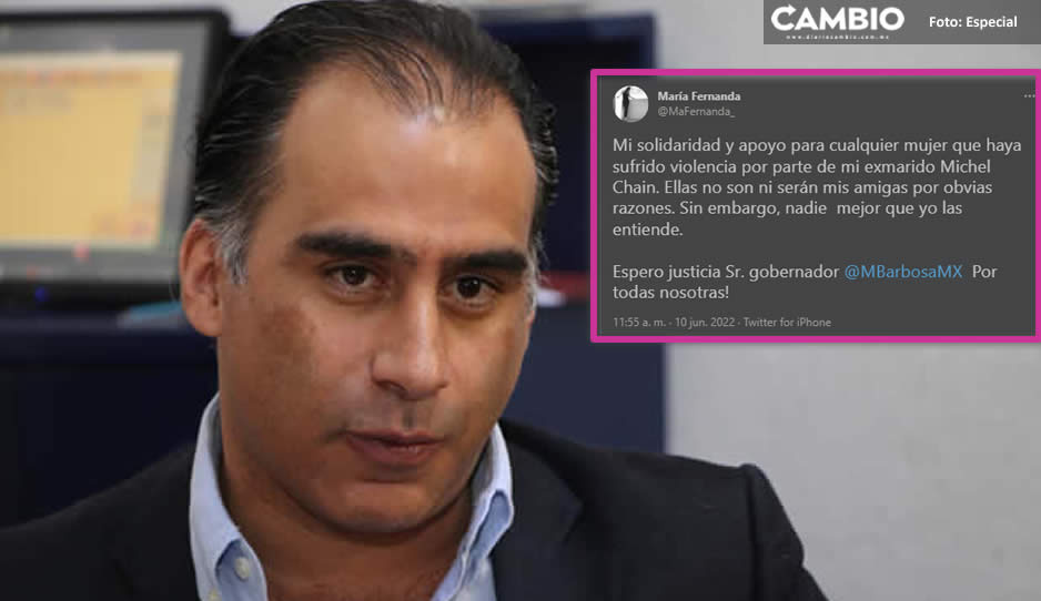 ¡Nadie mejor que yo las entiende! Ex pareja de Michel Chaín se suma a las denuncias por violencia