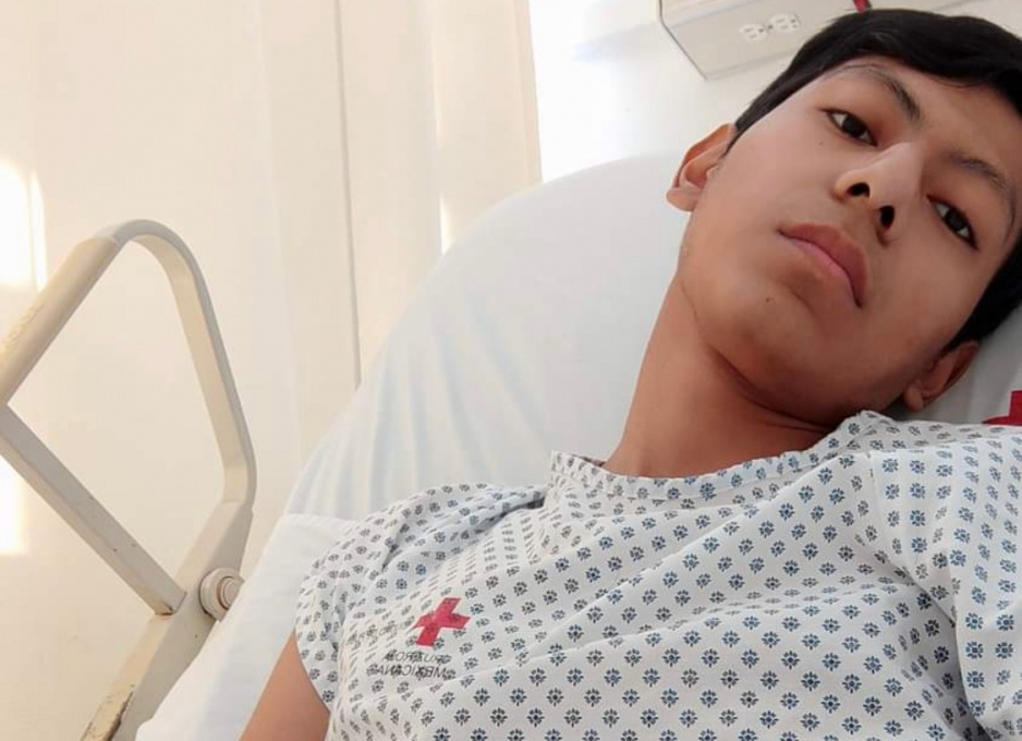 Médicos desahucian a Isaac, estudiante de la BUAP; ya no aguantó más quimioterapias