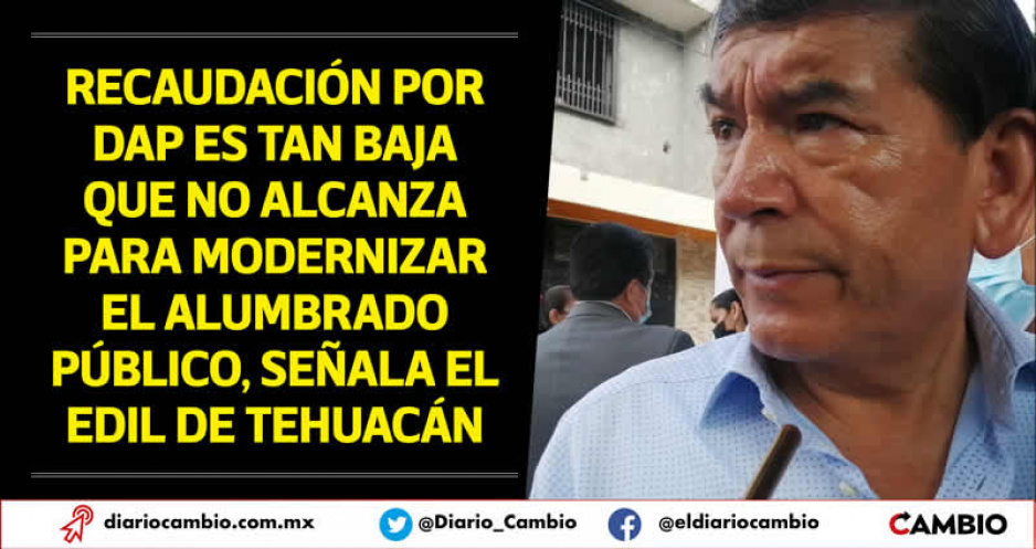 Tepole se queja: dinero recaudado por el DAP no me alcanza ni para pagar la luz de Tehuacán
