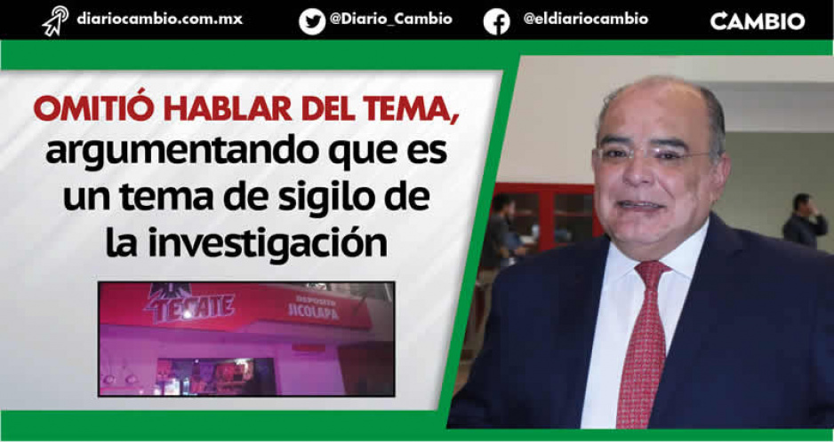 Pepe Márquez se lava las manos por universitarios rafagueados en Zacatlán: la FGE ya tiene el caso
