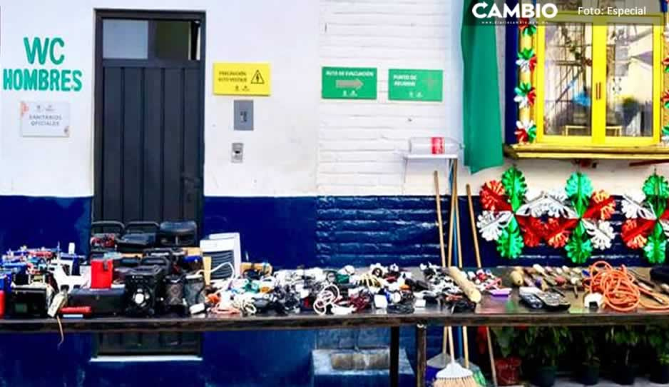 Decomisan marihuana y celulares durante operativo en Cereso de Tehuacán