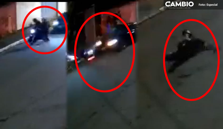 Ciudadano justiciero embiste con su coche a motorateros (VIDEO)