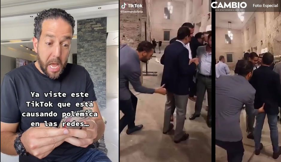 Bernardo Fernández se mofa de su video vulgar a través de TikTok