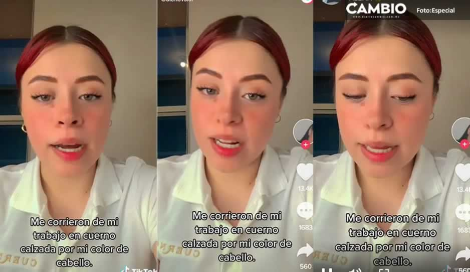 Restaurante despide a joven por el color de su cabello (VIDEO)