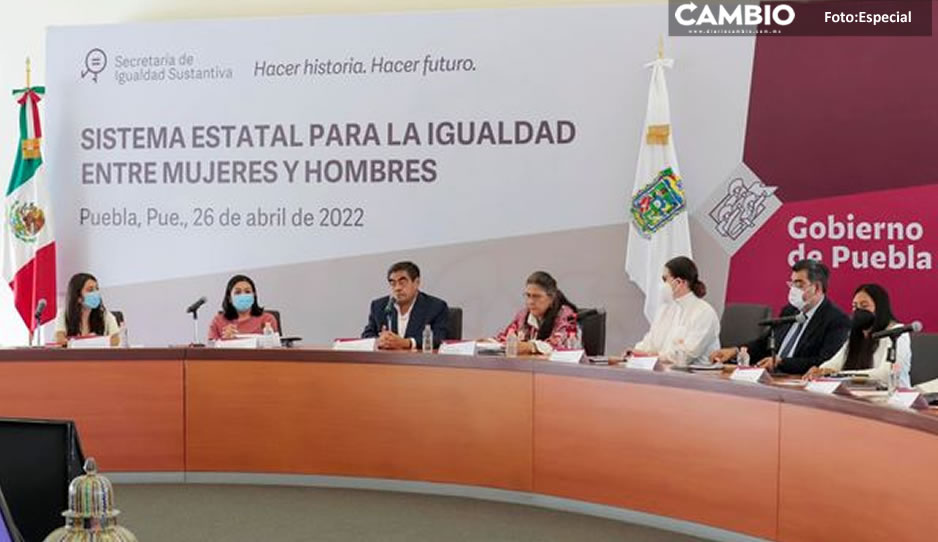 Gobierno de Huauchinango se reúne con Miguel Barbosa para sesión de Igualdad de Género