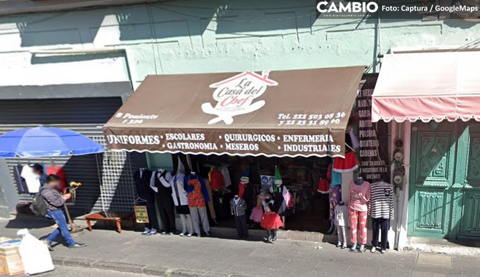 Atracan “La Casa del Chef” del Centro Histórico, ladrones se llevan 90 mil pesos entre mercancía y dinero