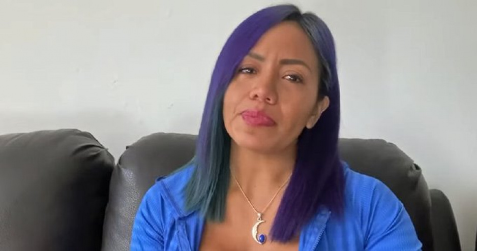 VIDEO: Con lágrimas de dolor Luna Bella narra que su padre la violó