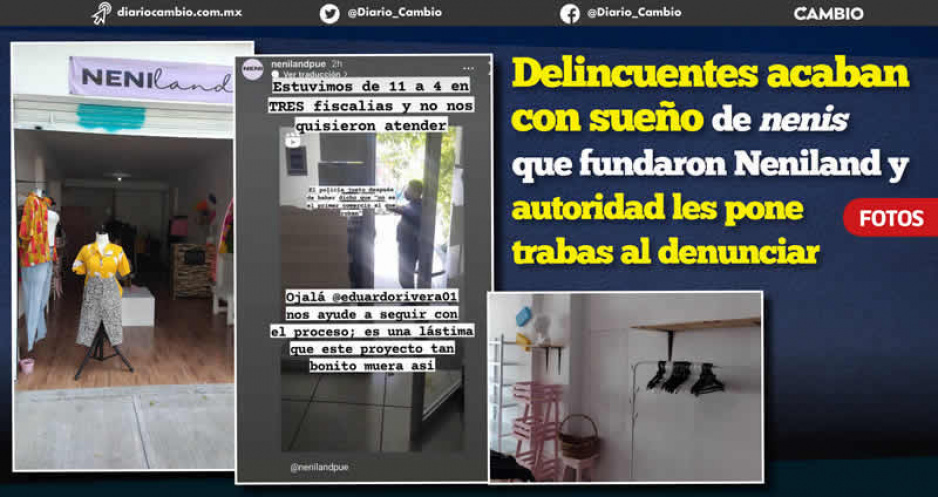 No se tocan el corazón: asaltan negocio que nenis pusieron con ayuda del Ayuntamiento