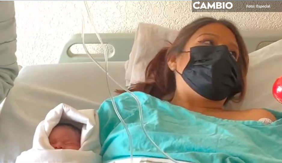 Conoce a Yamileth, primera bebé de 2023 en Puebla (VIDEO)