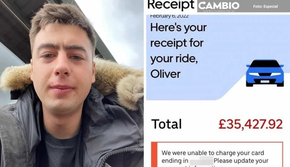 ¿¡Queeé!? Joven paga por un viaje de 15 minutos en Uber 780 mil pesos