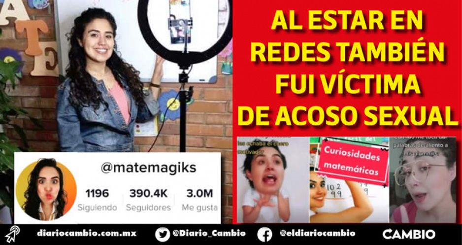 Del salón de clases al TikTok: maestra poblana enseña matemáticas ante crisis por COVID-19