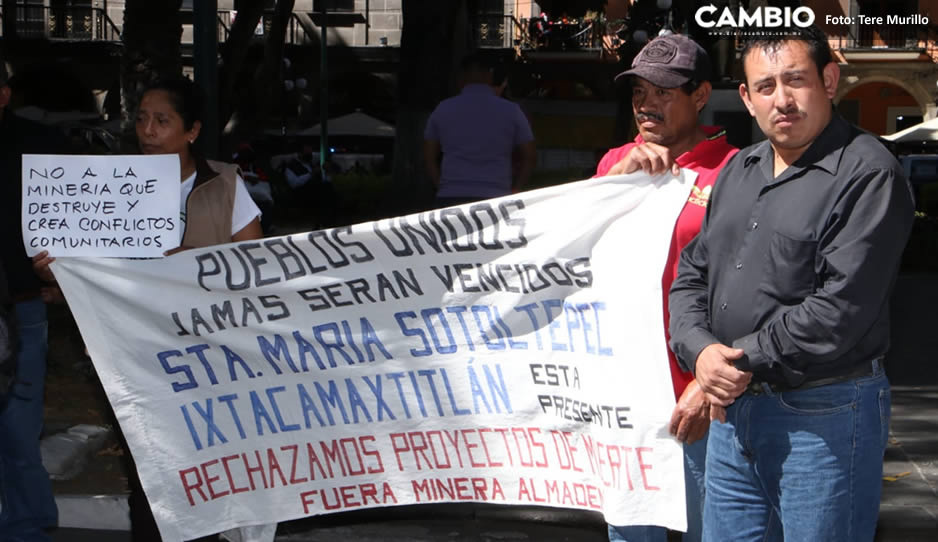 Exigen cancelar el proyecto minero de Almaden Minerals “Ixtaca” en Ixtacamaxtitlán (VIDEO)