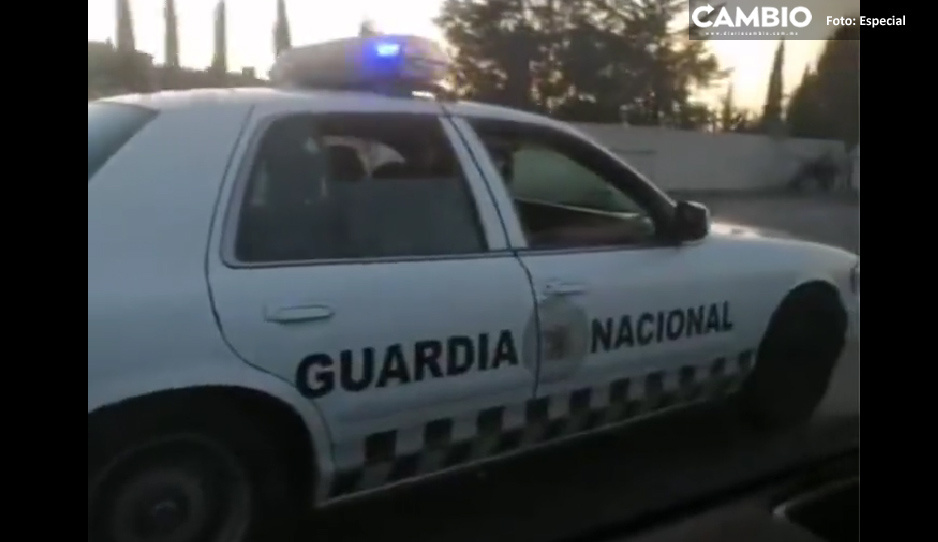 Transportistas denuncian asaltos de patrulla clonada de la Guardia Nacional en la Puebla-Orizaba (VIDEO)