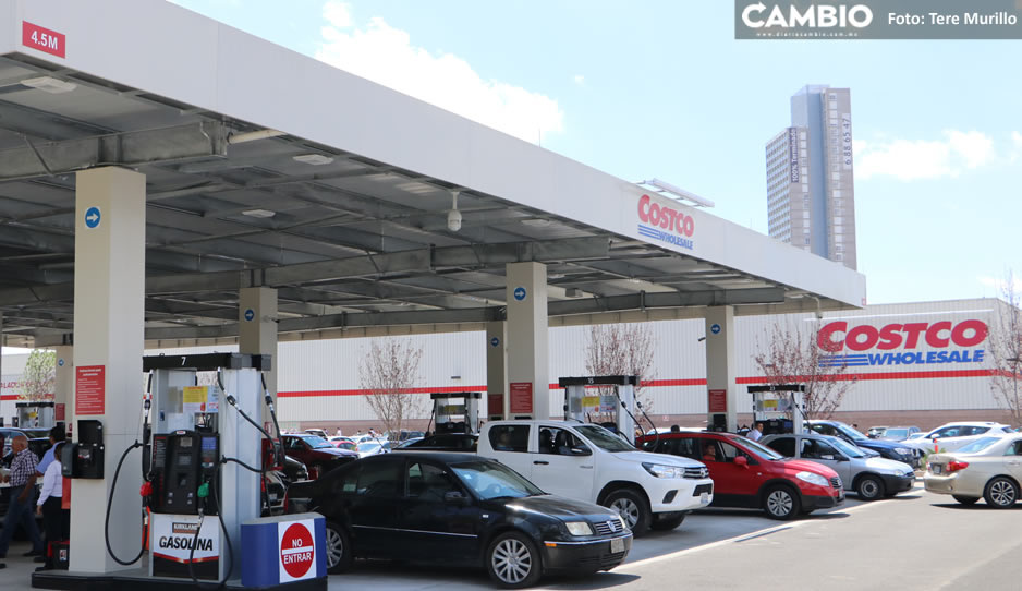 ¡Otra vez! Inmovilizan bombas de gasolinera Costco por transa; no da litros completos