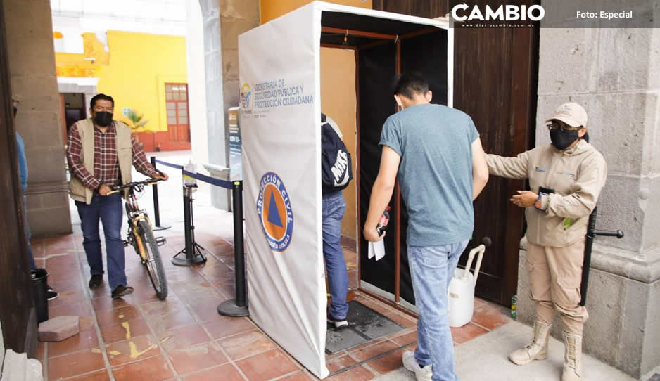 Ayuntamiento de San Andrés Cholula retoman medidas sanitarias por aumento de contagios de Covid