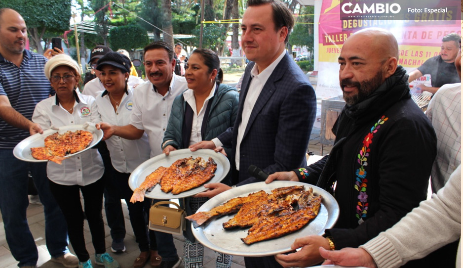 Un éxito la Primera Edición del Festival Itinerante del Pescado a la Talla en Tecamachalco