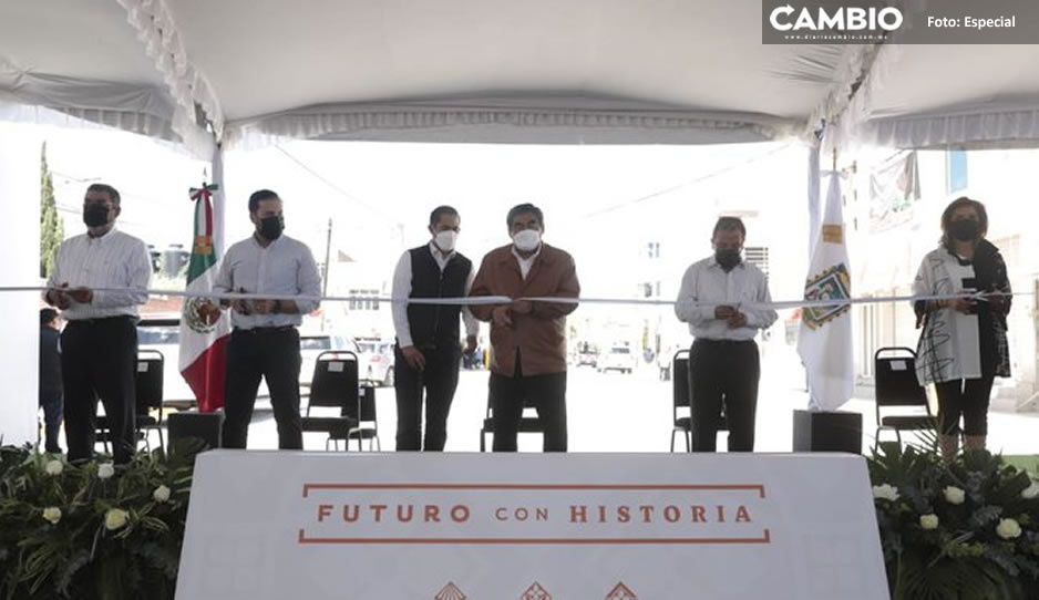 Barbosa encabeza la inauguración de avenidas entre la Federal Puebla-Tehuacán