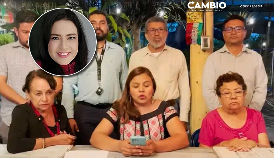 Mujeres de Izúcar señalan violencia política de género en contra de Irene Olea