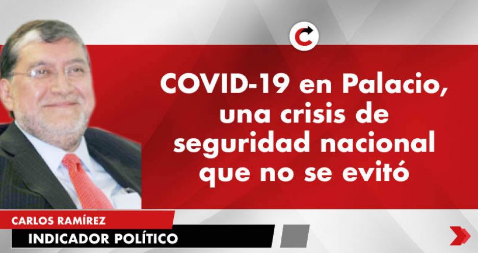 COVID-19 en Palacio, una crisis de seguridad nacional que no se evitó