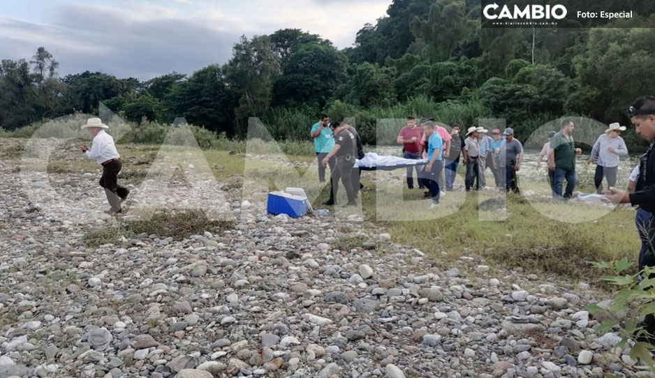 ¡Trágico final! Sexagenario muere ahogado tras intentar cruzar el río Apulco