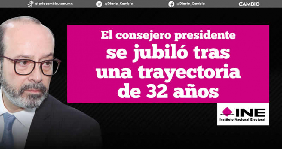 ¡Bye Bye! Rodríguez del Castillo se jubila y deja al INE sin presidente