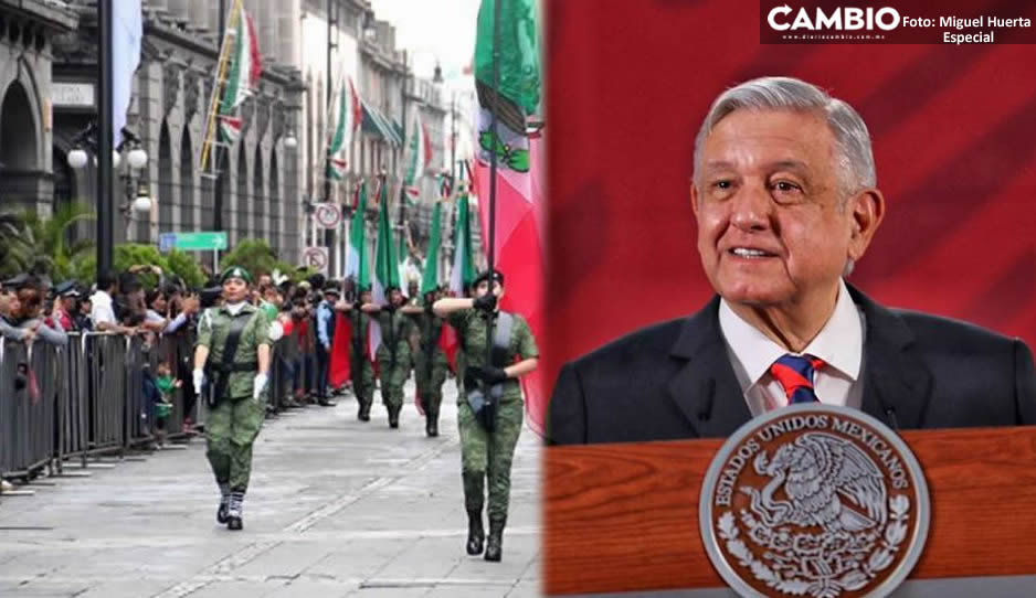 AMLO confirma su visita para el desfile del 5 de Mayo en Puebla