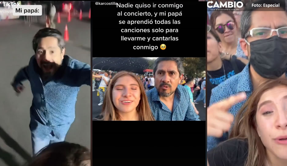 ¡Padre del año! Joven no tenía con quien ir al Tecate Emblema y le fue mejor de lo que esperaba (VIDEO)