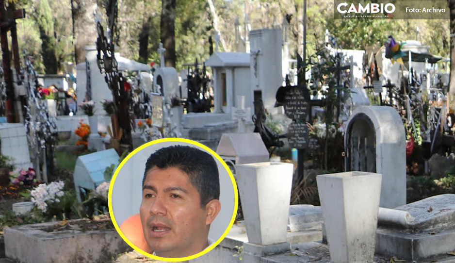Panteón de San Jerónimo Caleras hasta el full, pedirán a Lalo un nuevo cementerio (VIDEO)