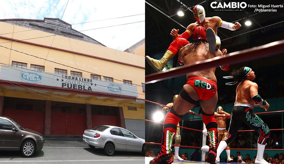 ¡Arriba los rudos! Arena Puebla reabrirá el 5 de julio