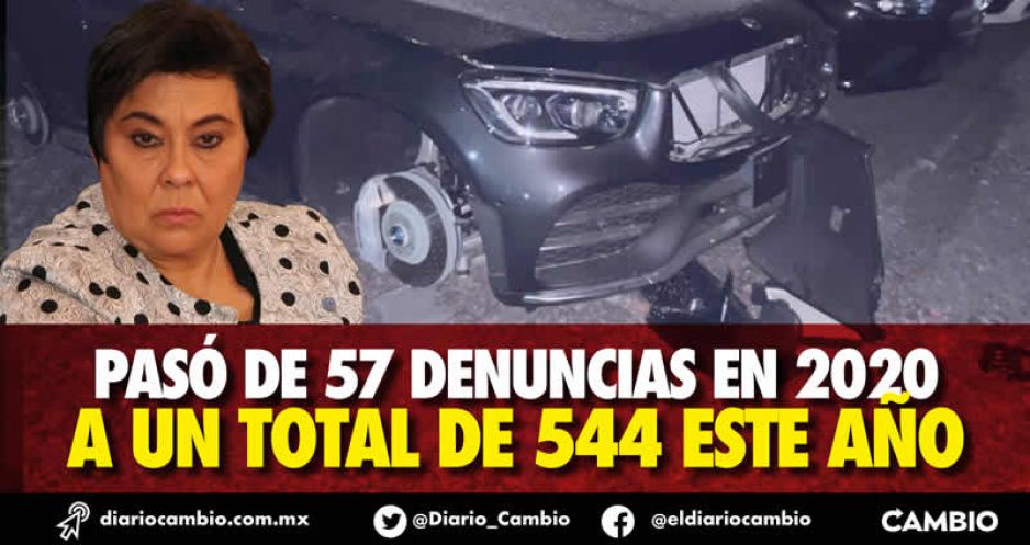 Robo de autopartes crece MIL POR CIENTO en un a&ntilde;o en la capital con Lourdes Rosales