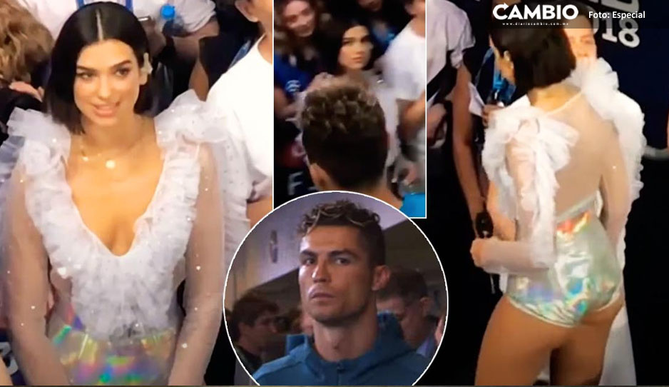 Recuerdan en TikTok el día que Cristiano ignoró a Dua Lipa (VIDEO)